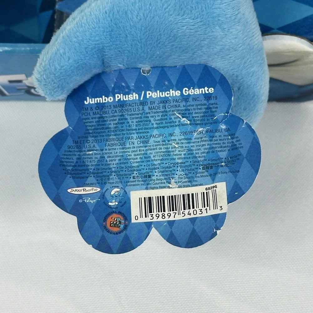 Smurfs Movie Jumbo Plush 20